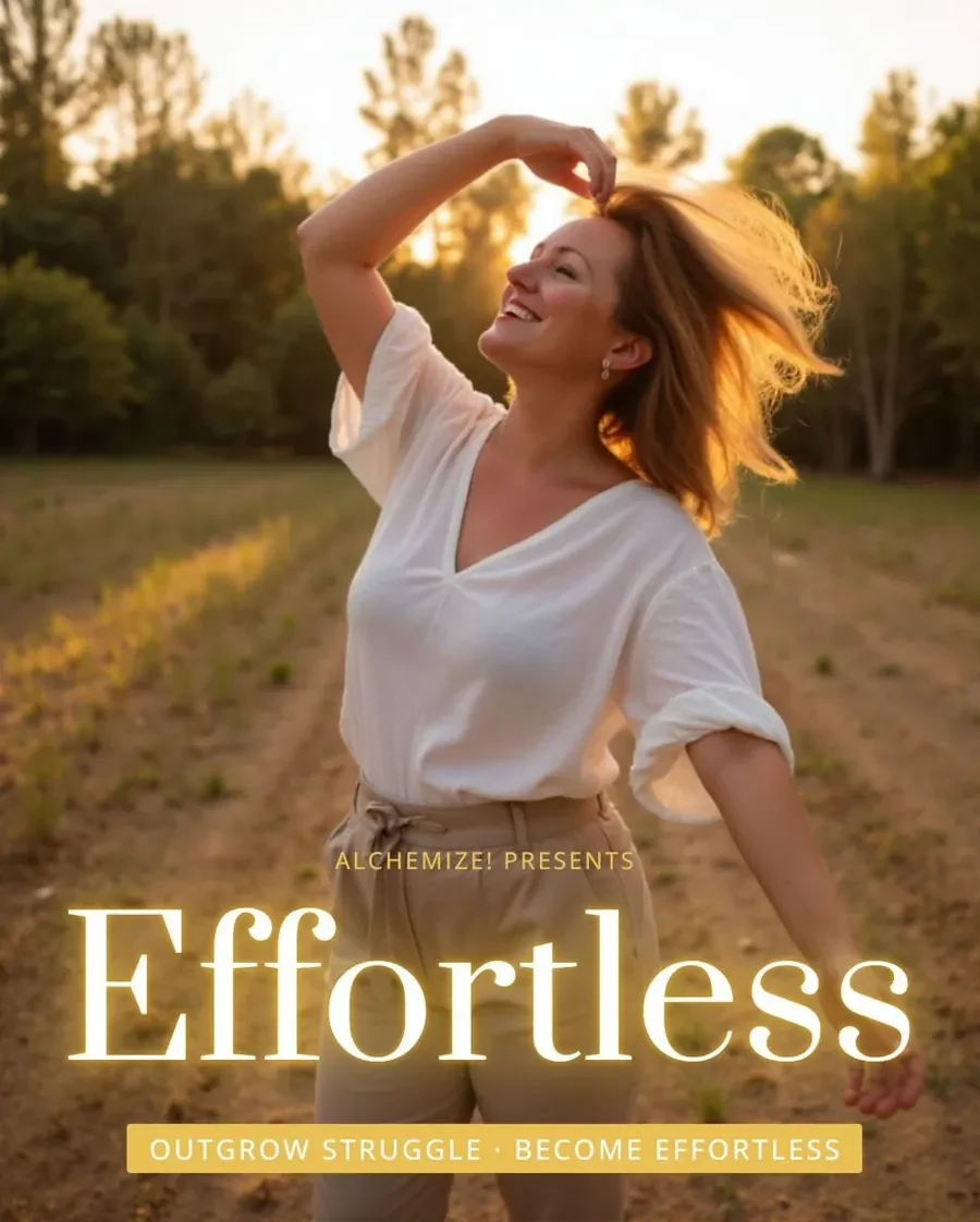 Effortless by Alchemize. Outgrow Struggle. Become Effortless.
